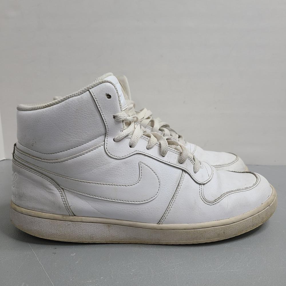 Nike Men's Ebernon‎ Mid Top Sneakers LV5 White AQ1773-100 Size US: 11.5